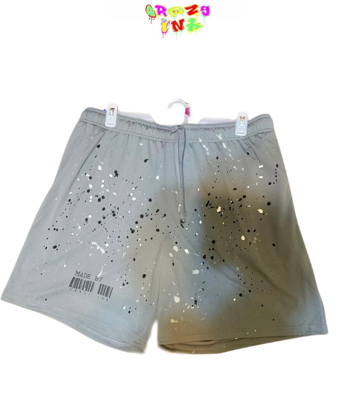 MADE BY CRAZY INK (GYM SHORTS)