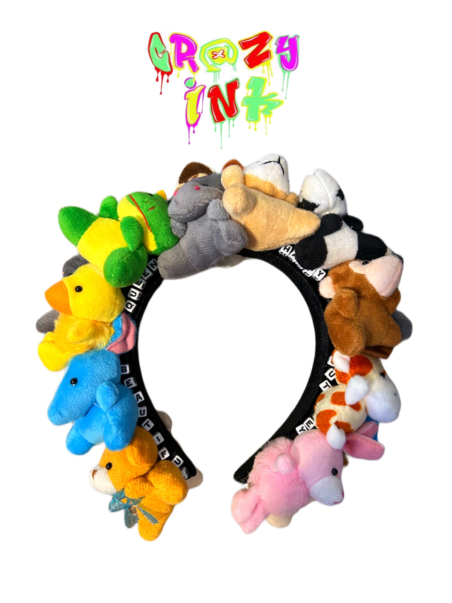 CRAZY ANIMALS HEADBAND