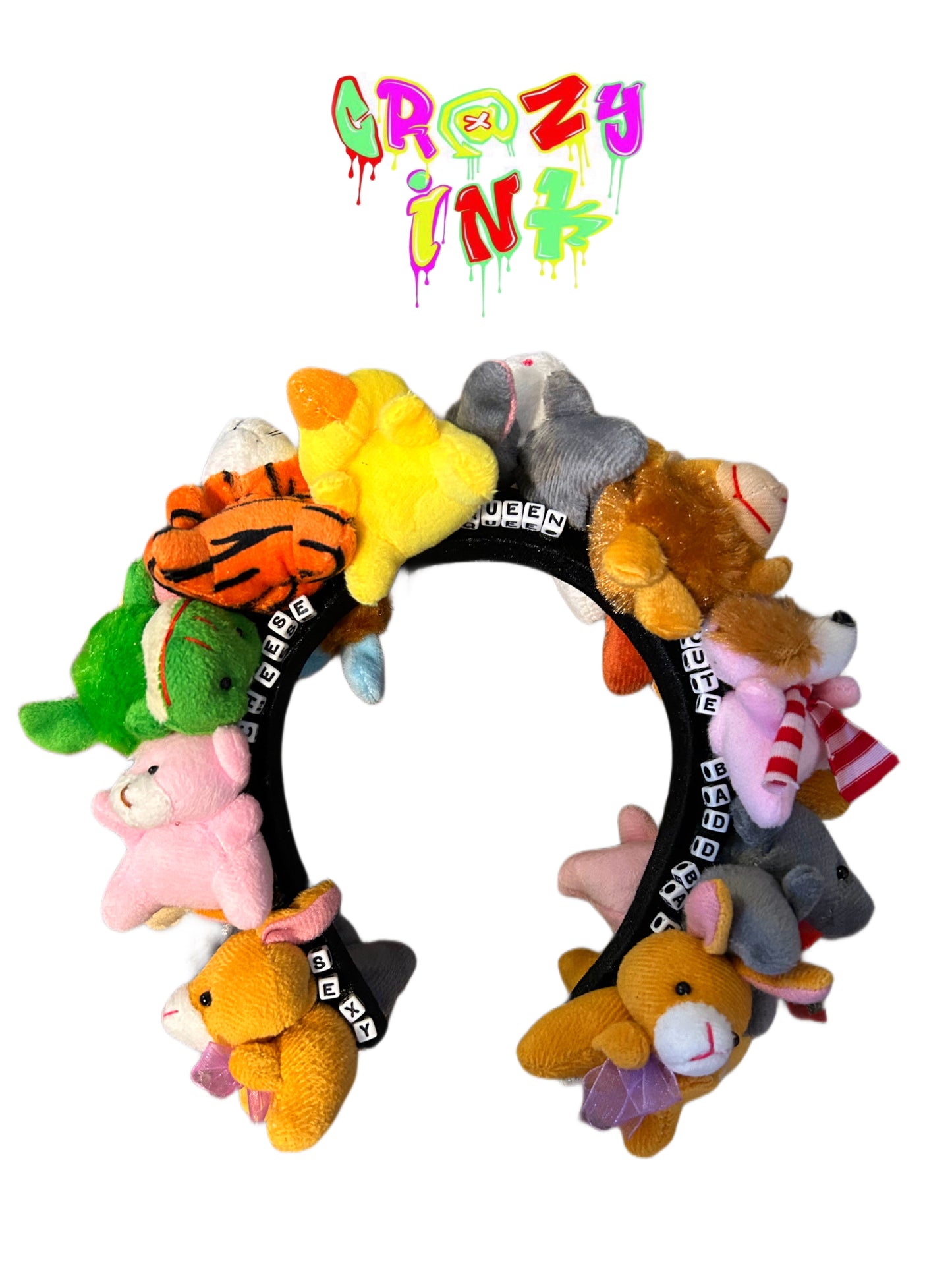 CRAZY ANIMALS HEADBAND