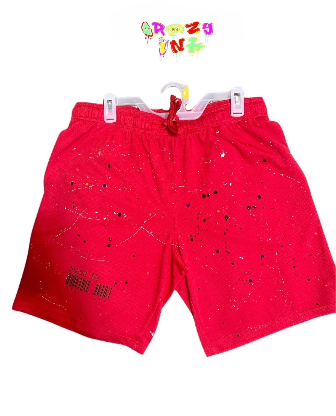MADE BY CRAZY INK (GYM SHORTS)